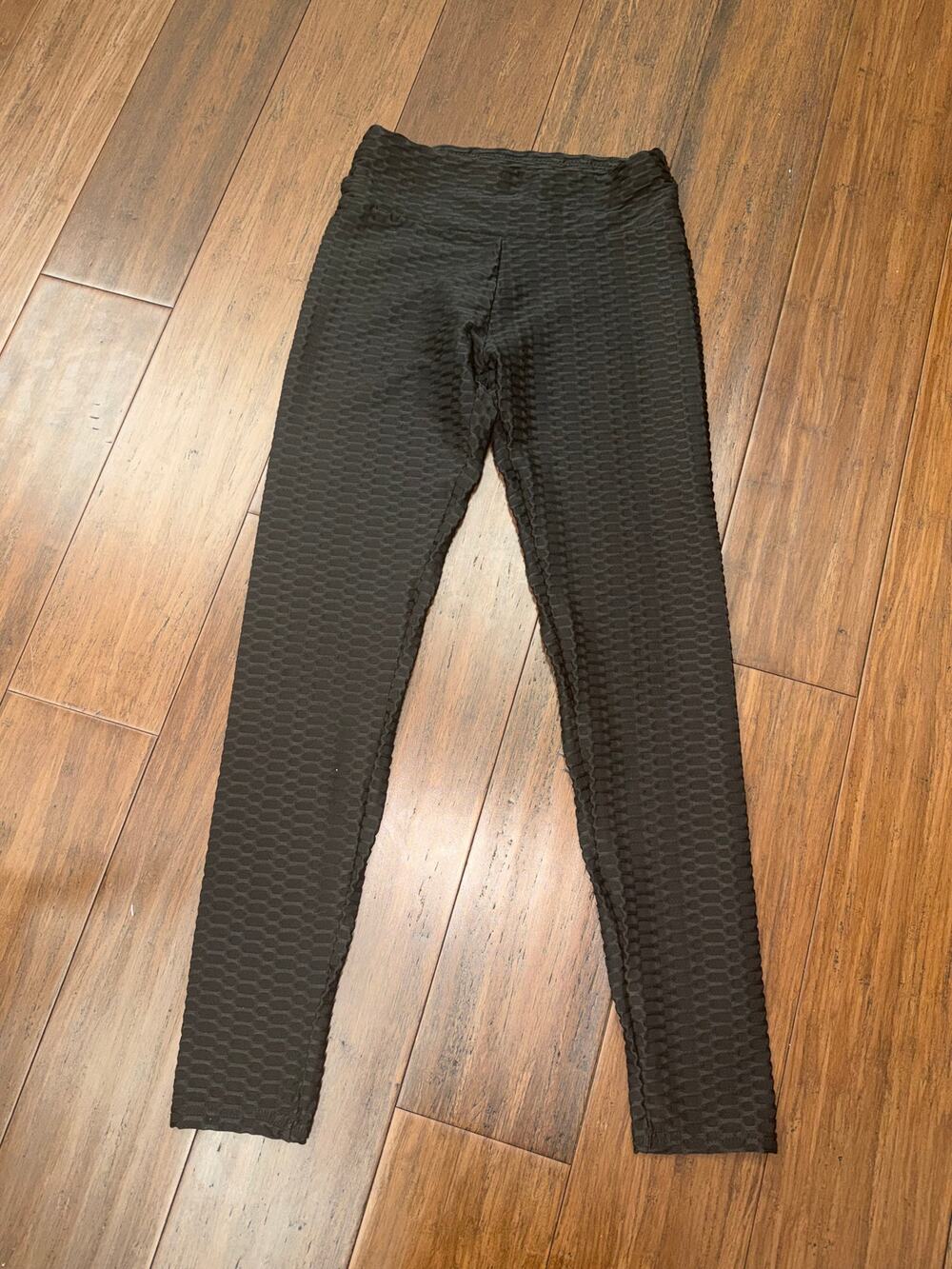Women's Full Length Black Leggings Size Medium